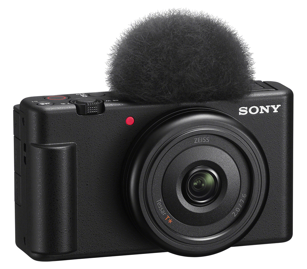 Компактный фотоаппарат Sony ZV-1F, черный