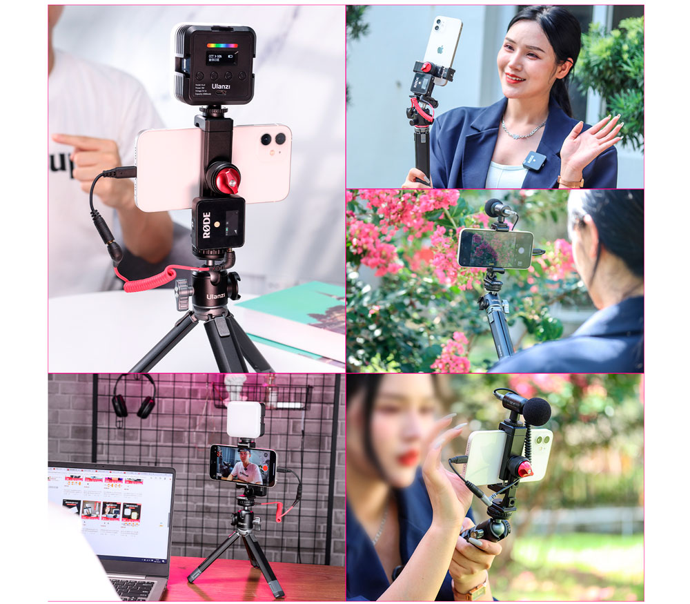 Держатель для телефона Ulanzi ST-27 IV Metal Phone Clip