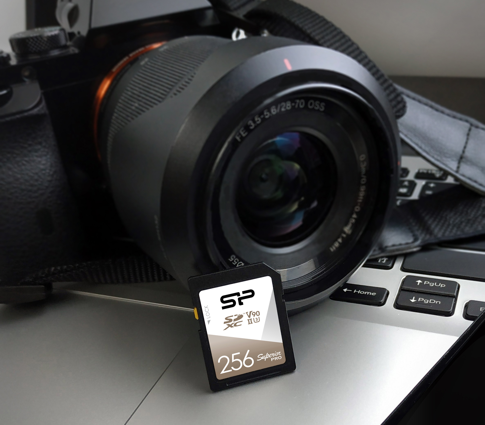 Карта памяти Silicon Power SDXC 256GB Superior Pro UHS-II V90 260/290Mb/s