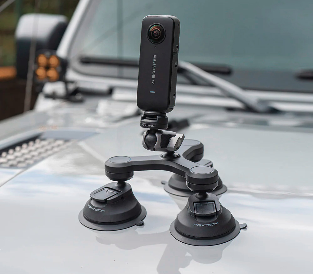 Присоска PGYTECH CapLock Three-Arm Suction Mount (P-GM-224)