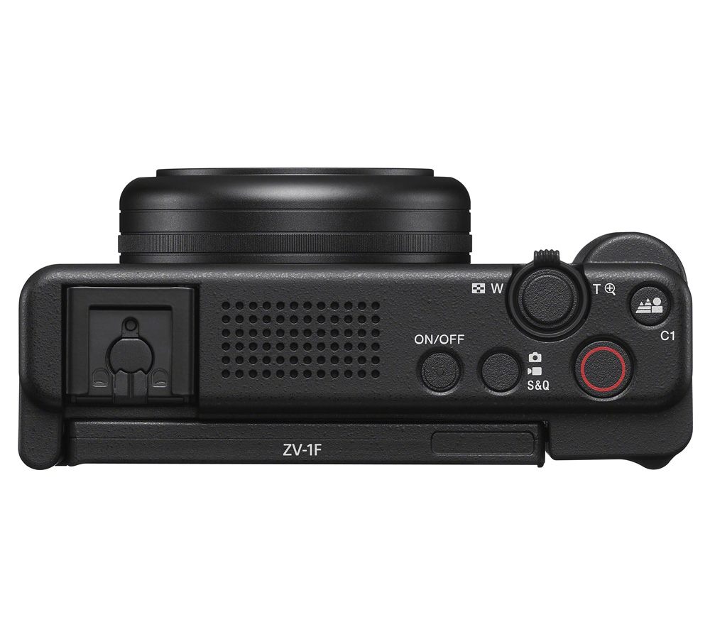 Компактный фотоаппарат Sony ZV-1F черный (уцененный)
