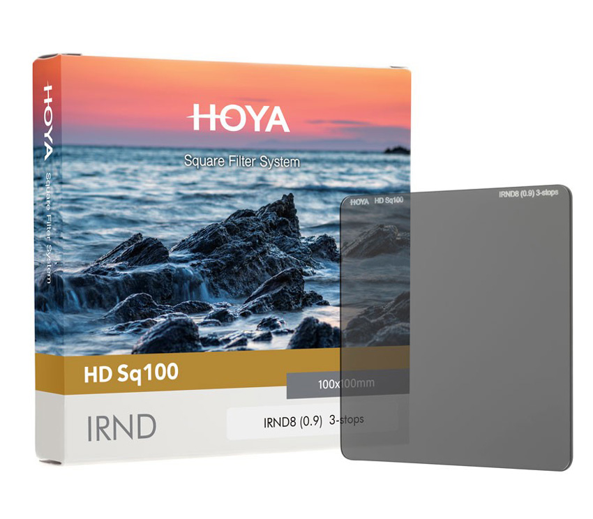 Светофильтр Hoya HD Sq100 IRND8, 100х100 мм