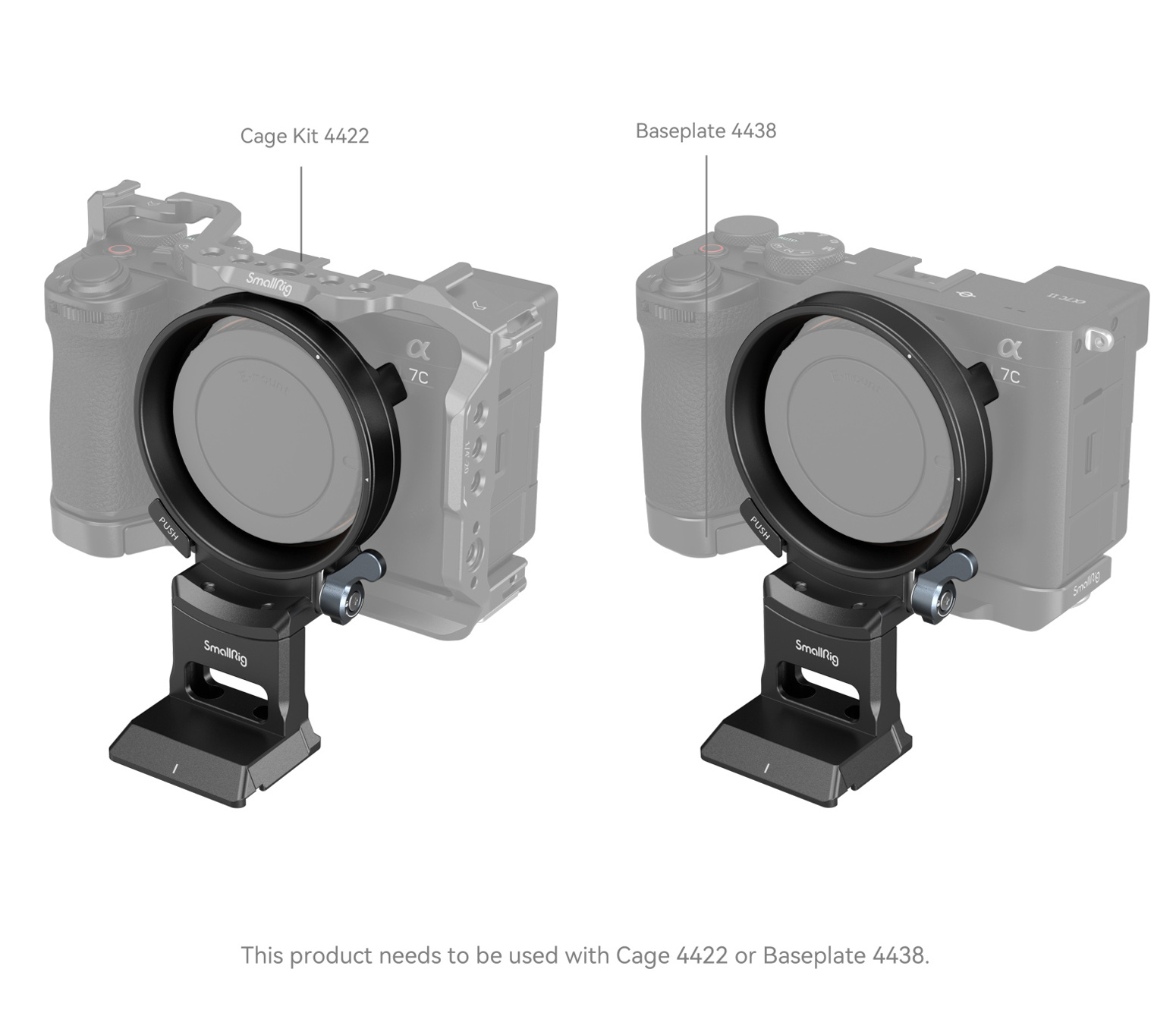 Поворотная площадка SmallRig 4424 для Sony A7CII / A7CR
