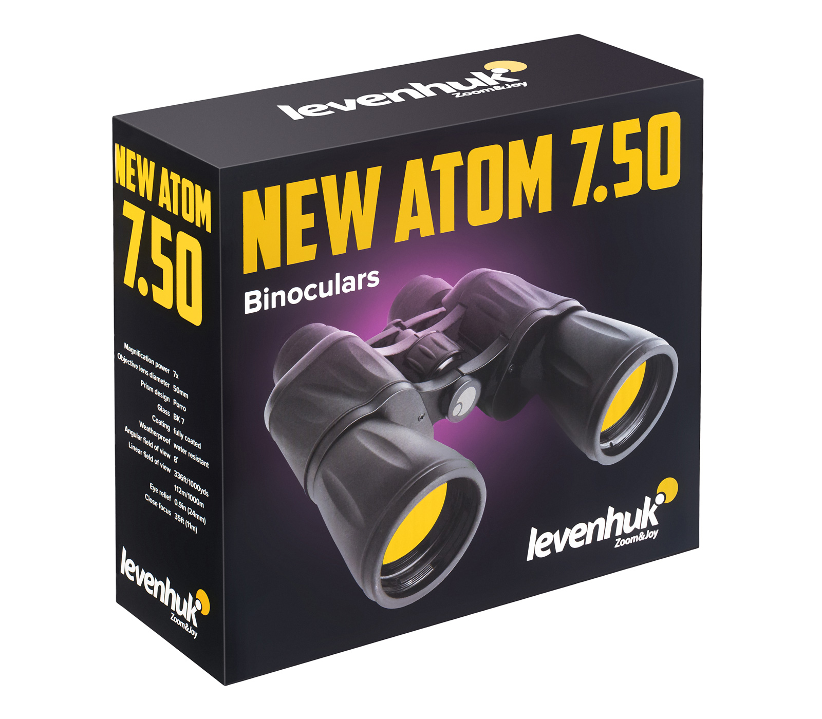Бинокль Levenhuk New Atom 7x50