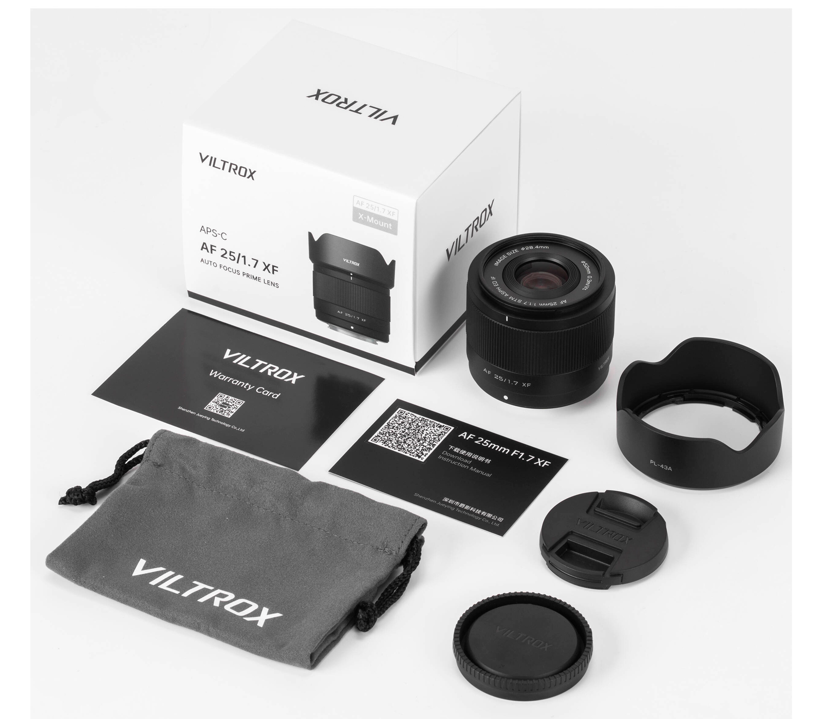Объектив Viltrox AF 25mm f/1.7 Fujifilm X-mount