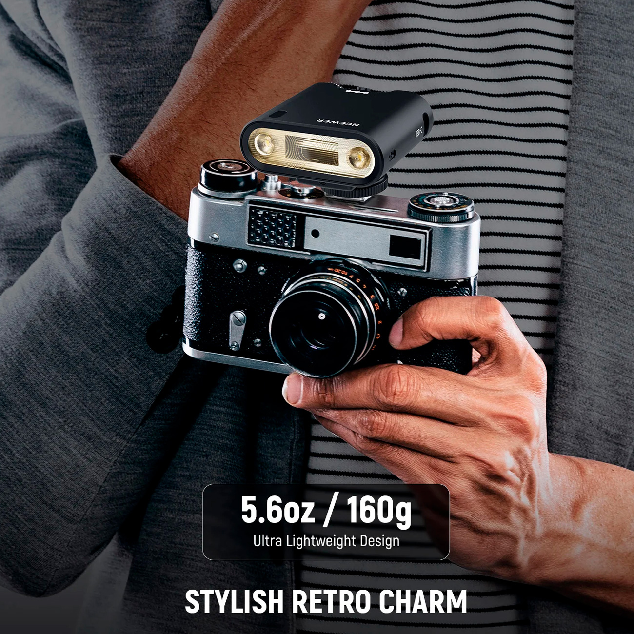 Фотовспышка Neewer Z160 Retro Flash Light, универсальная