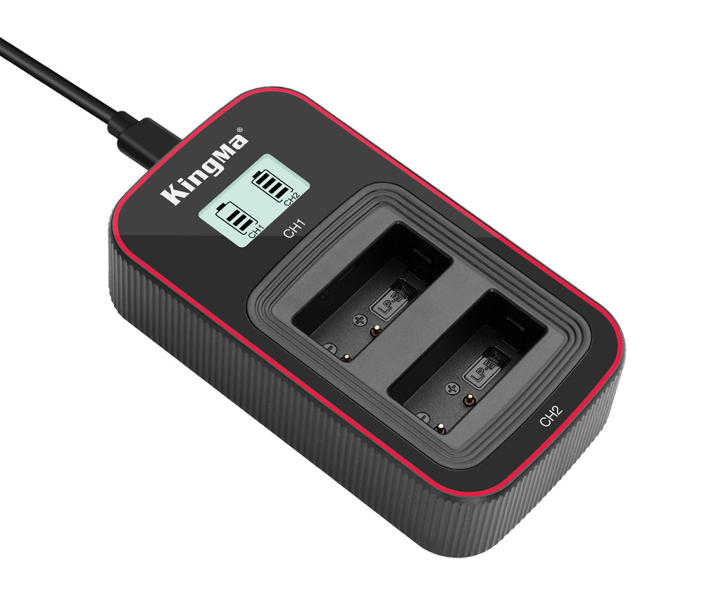 Зарядное устройство Kingma BM058 + 2 аккумулятора LP-E17 (1040mAh)