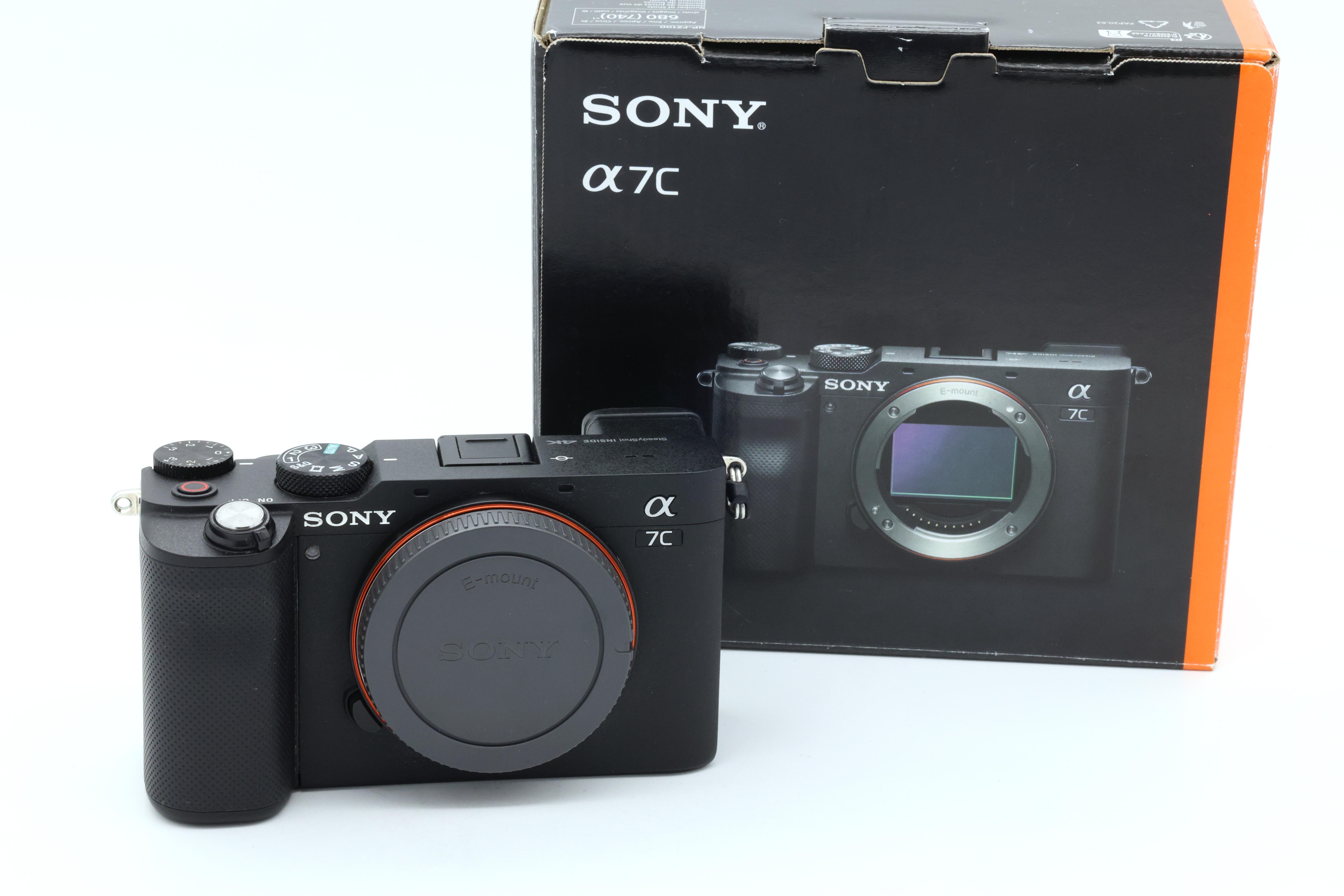 Беззеркальный фотоаппарат Sony A7C Body Black (состояние 4) (б/у)