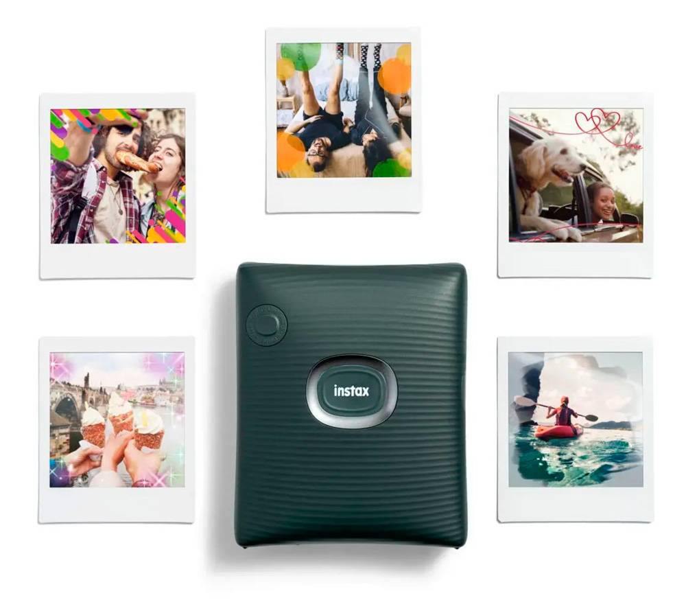 Фотопринтер Fujifilm Instax Square Link Gift Box - Midnight Green