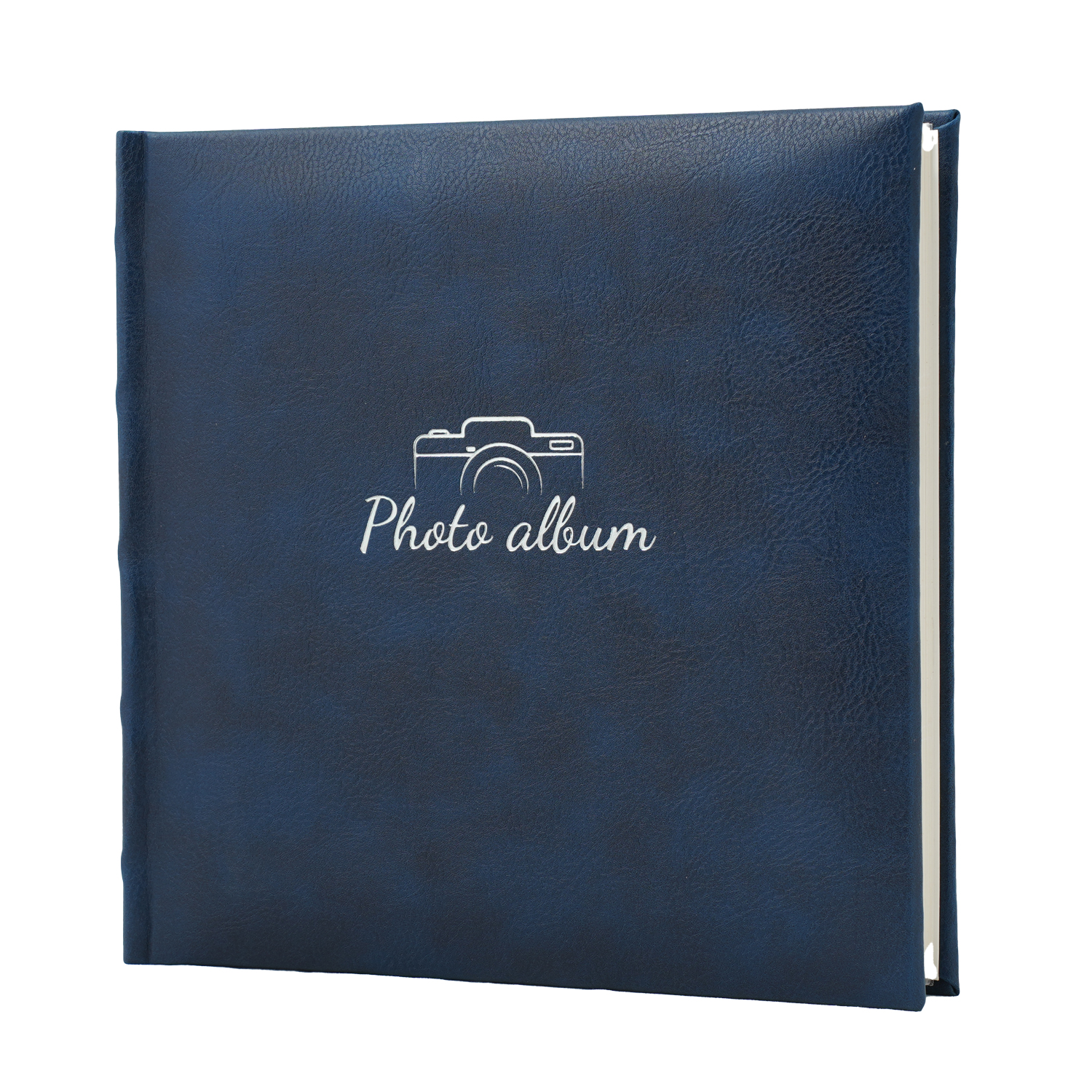 Фотоальбом Fotografia 10x15 см 200 фото, книжный переплет, синий, FA-EBBM200 - 866