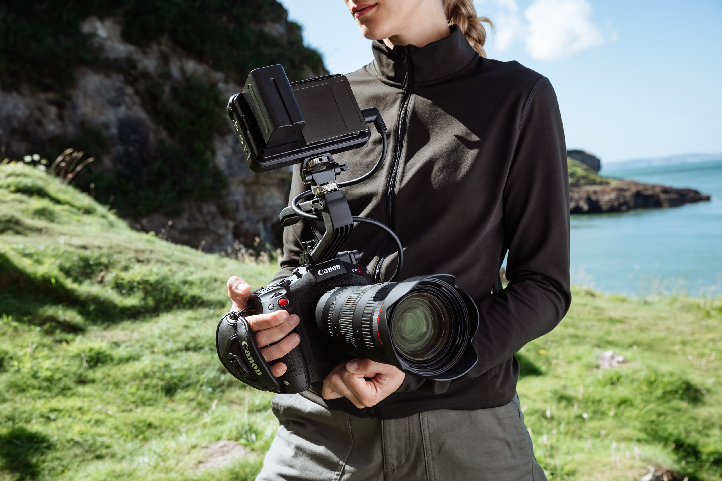 Видеокамера со сменной оптикой Canon EOS C80