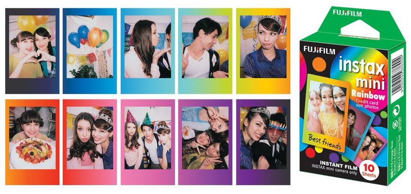 Картридж Fujifilm Instax Mini Rainbow, 10 снимков
