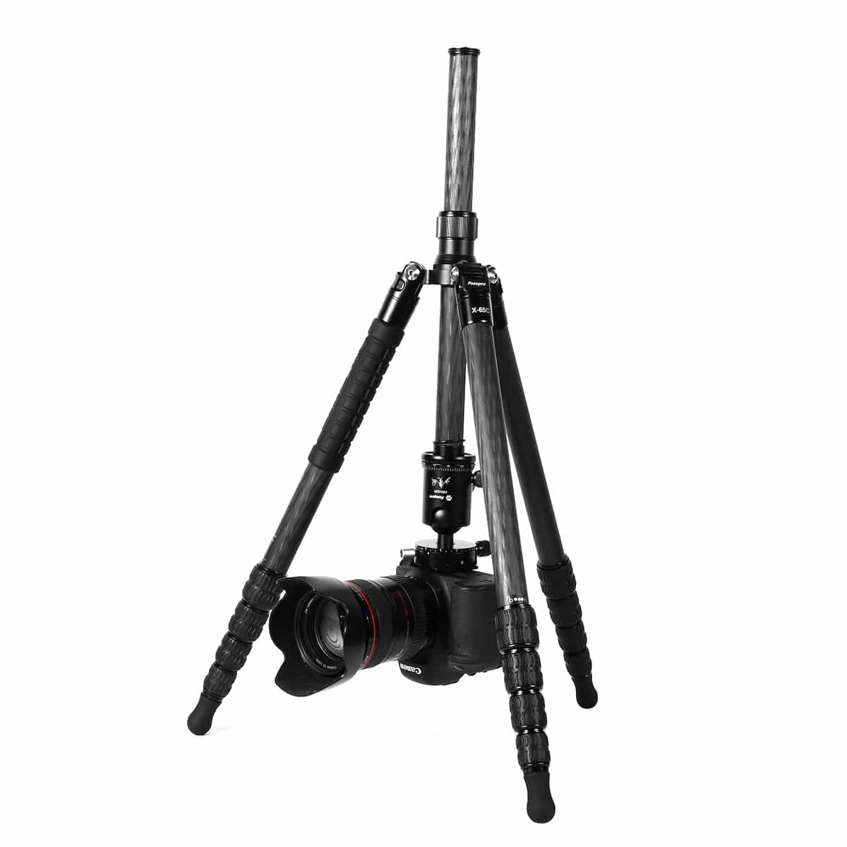 Штатив Fotopro X-65C с головой FPH-62R, карбонововый