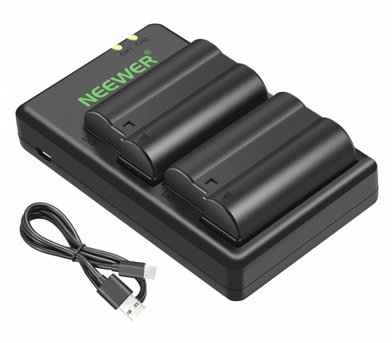 Зарядное устройство Neewer + 2 аккумулятора EN-EL15 2100 мАч