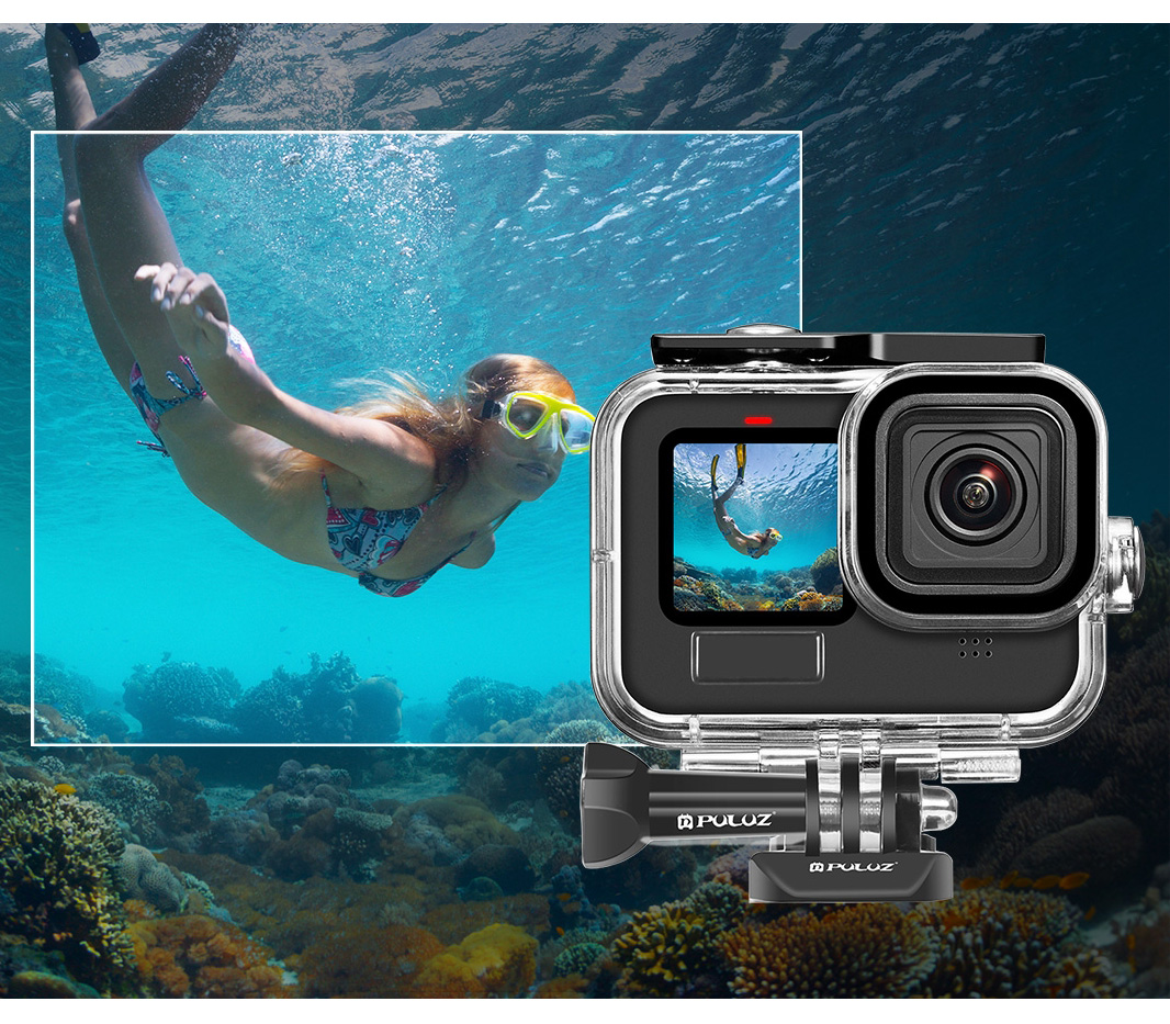 Подводный бокс Puluz PU527 для GoPro HERO 9 - 13, до 60 м