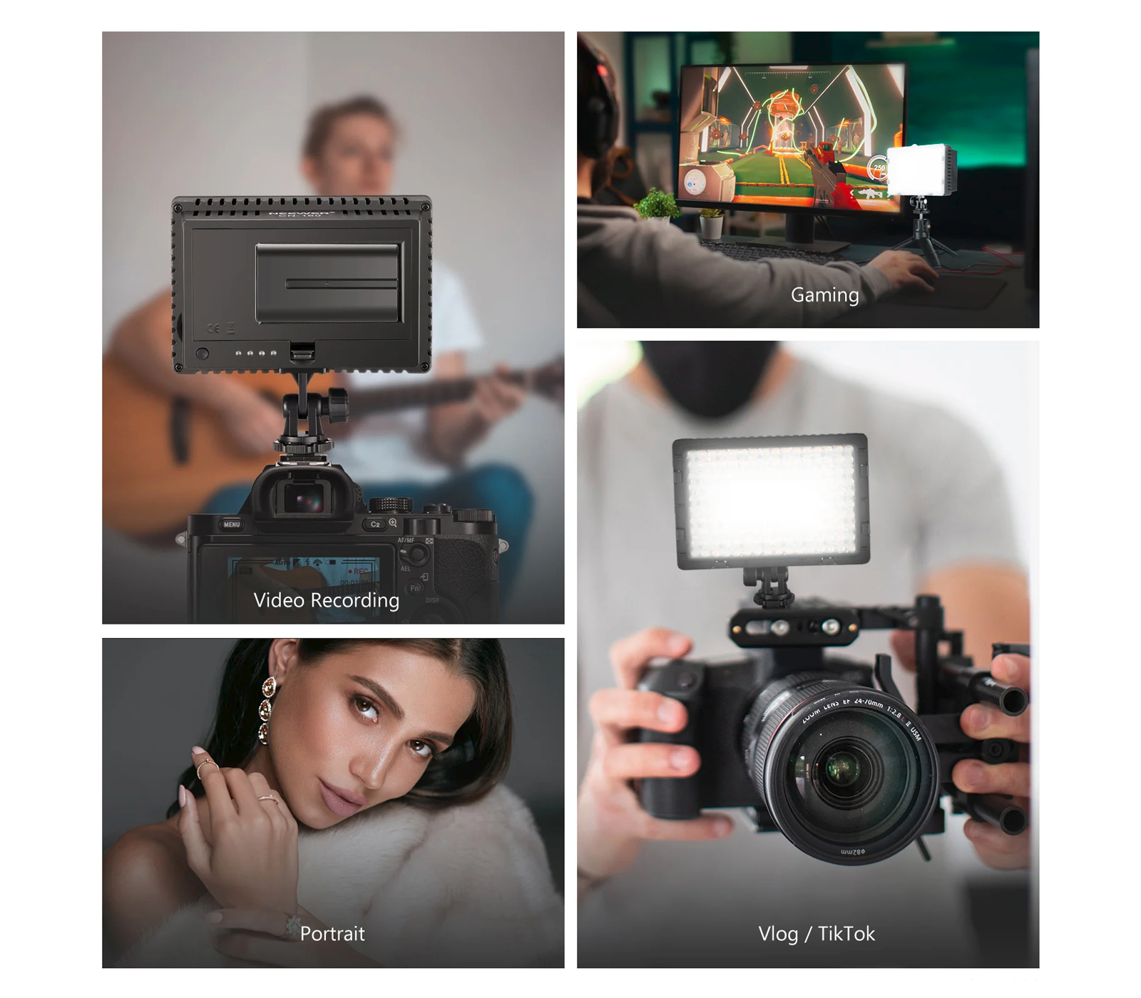 Осветитель Neewer CN-160, светодиодный, 5600К / 3200К, 9.6 Вт