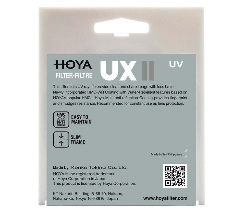 Светофильтр Hoya UX II UV 52mm