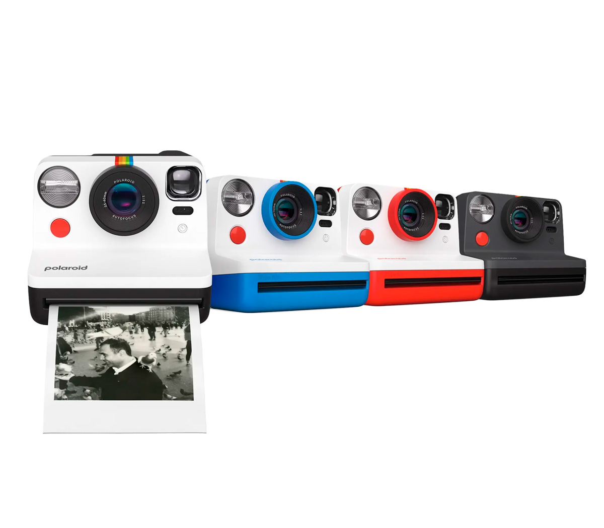 Фотоаппарат моментальной печати Polaroid Now Generation 2, красный