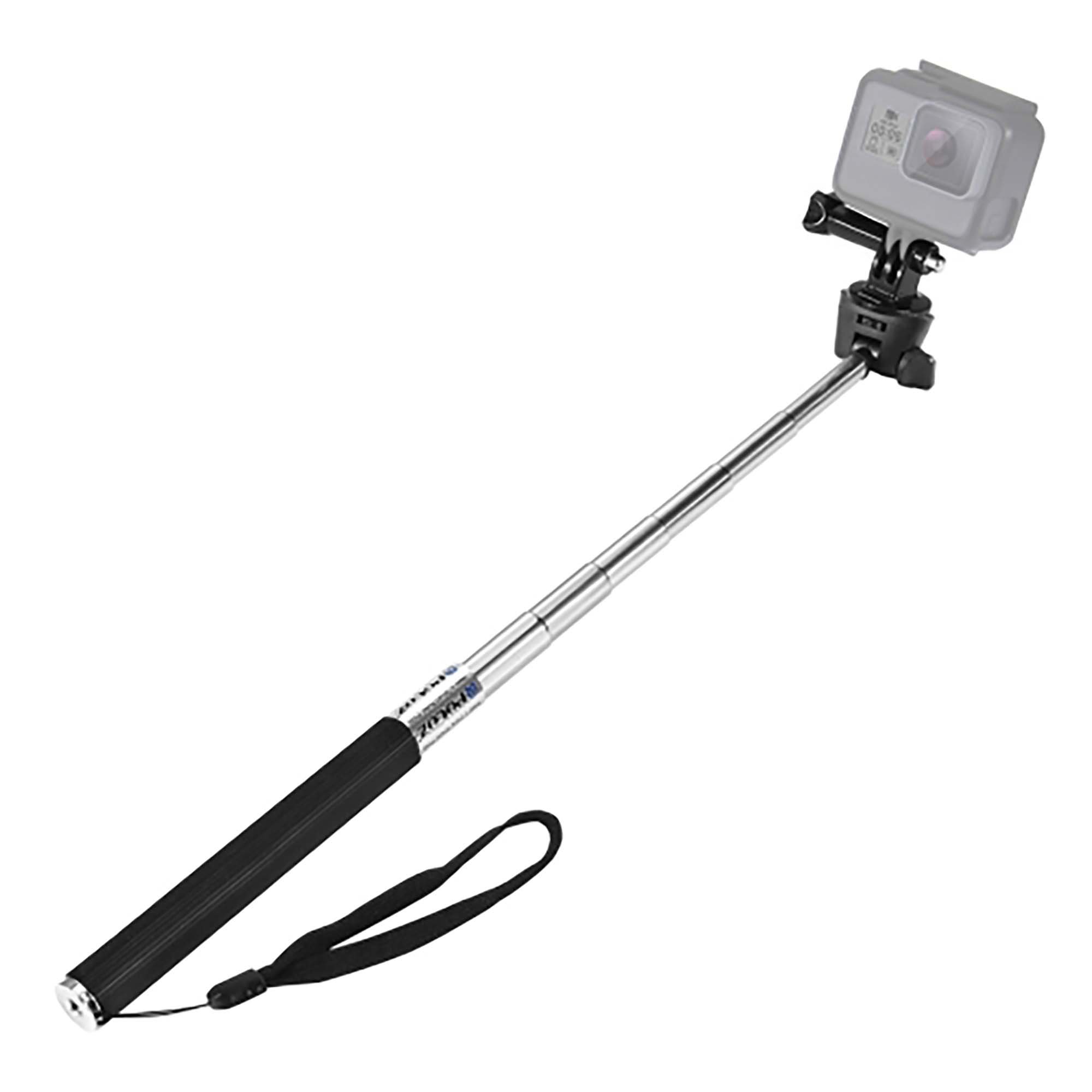 Селфи-стик Puluz PU55 Extendable Selfie Stick for Action Cameras, для экшн-камер, длина 22-80 см