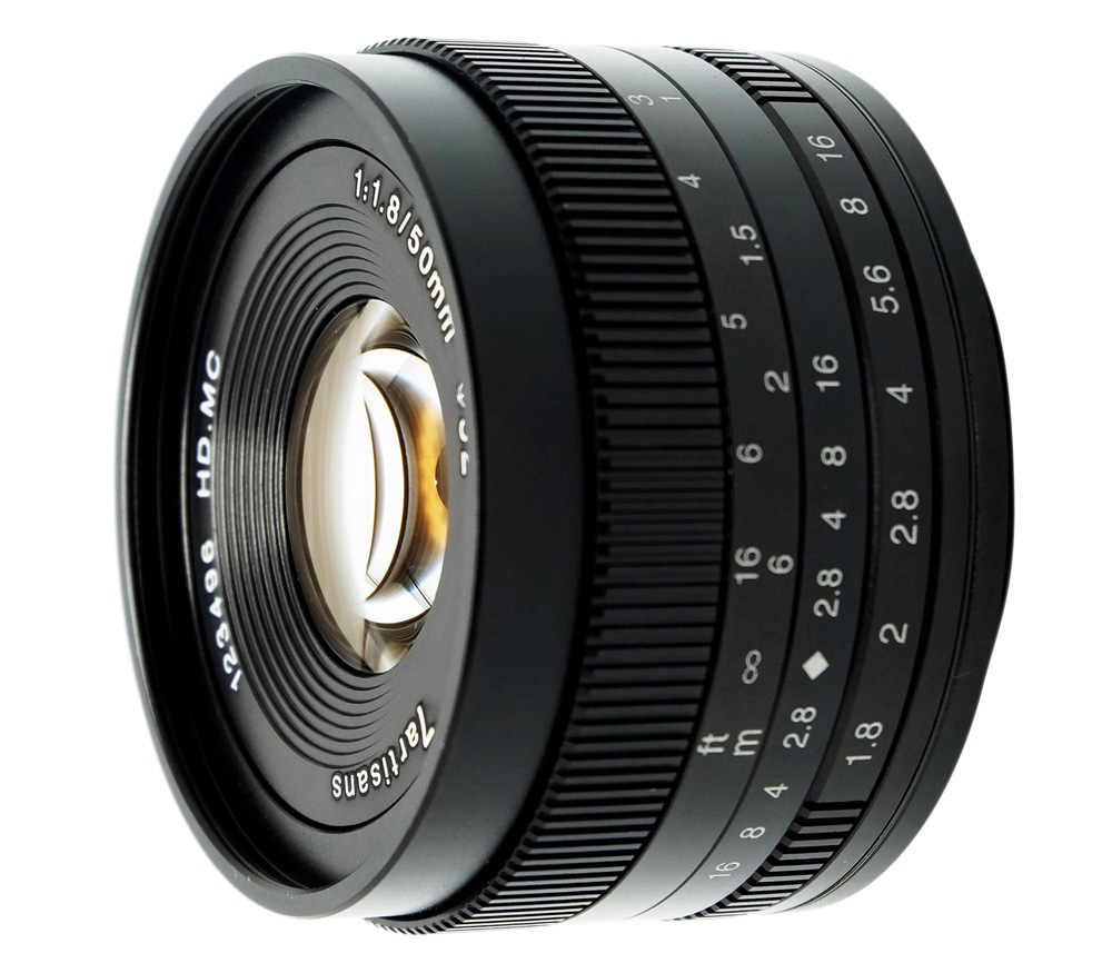 Объектив 7Artisans 50mm f/1.8 Fujifilm X