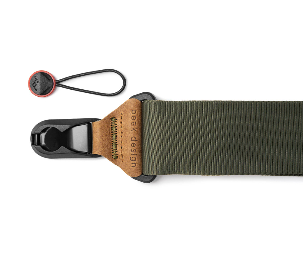 Ремень Peak Design Camera Strap Slide, темно-зеленый (Sage)