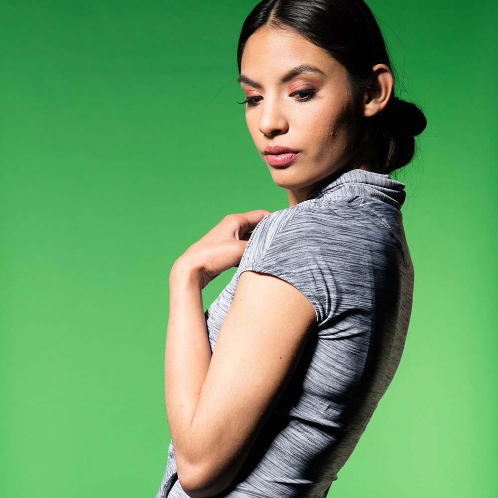 Фон Savage SA 46-12 Tech Green, бумажный, 2.7х11 м, зеленый хромакей