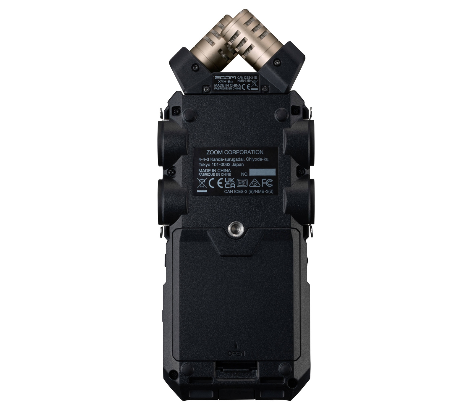 Портативный рекордер Zoom H6e, 32 bit Float