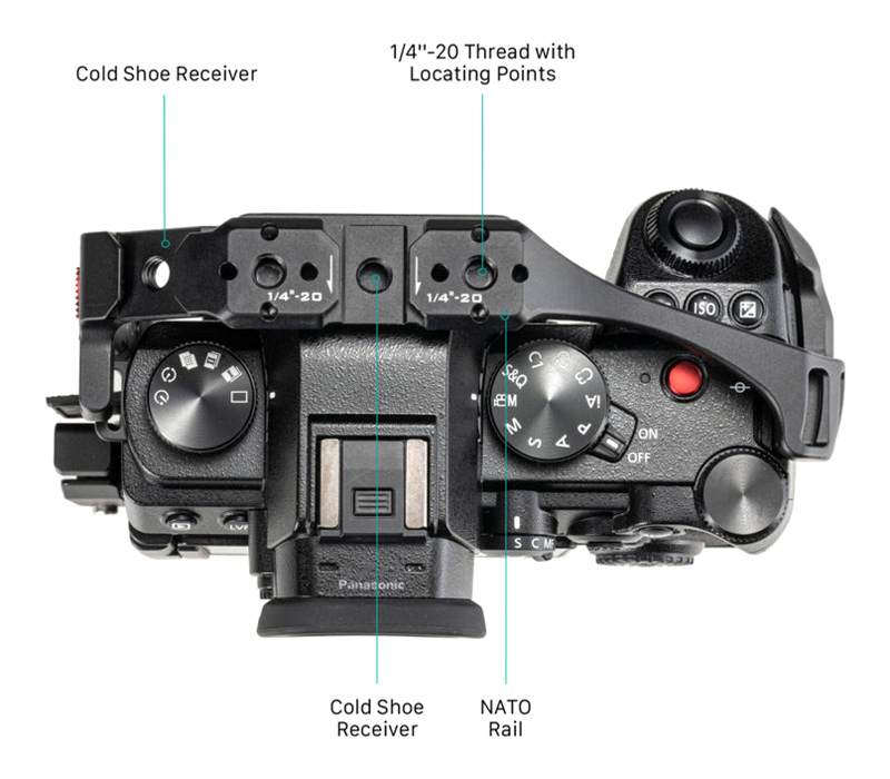 Клетка Tilta Full Camera Cage для Panasonic S5 II / S5 II X, черная