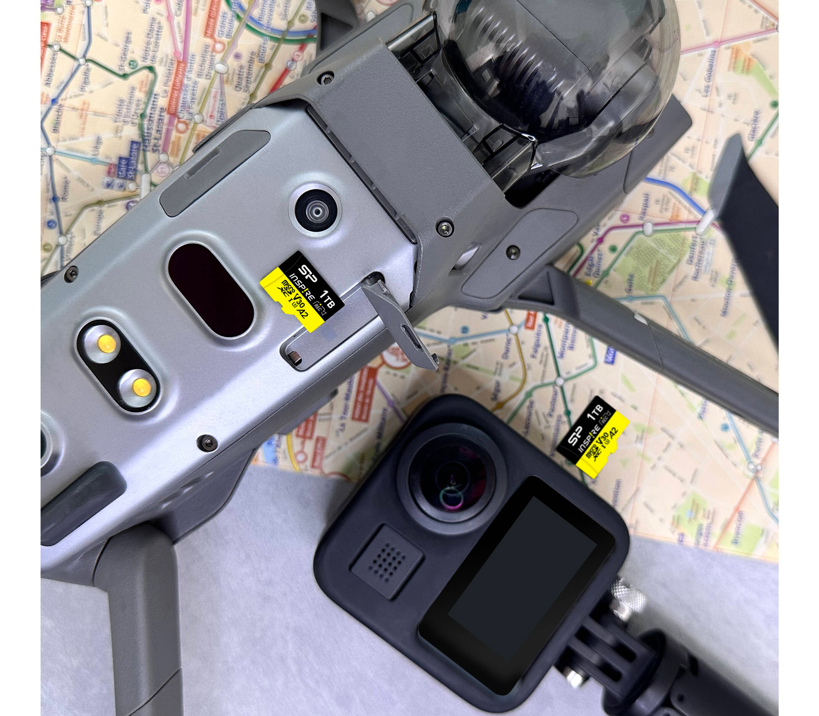 Карта памяти Silicon Power MicroSDXC 256GB Inspire UHS-I V30 / U3 A2 170/150MB/s