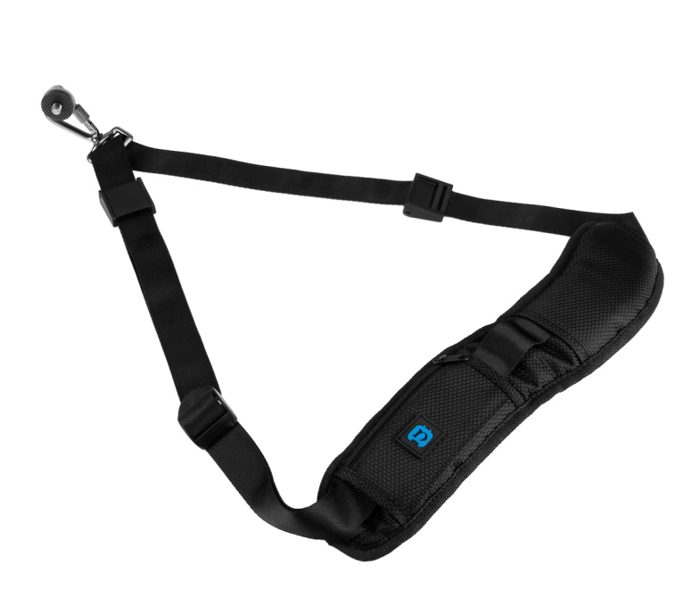 Наплечный ремень Puluz PU6001 Nylon Camera Strap, черный (уцененный)