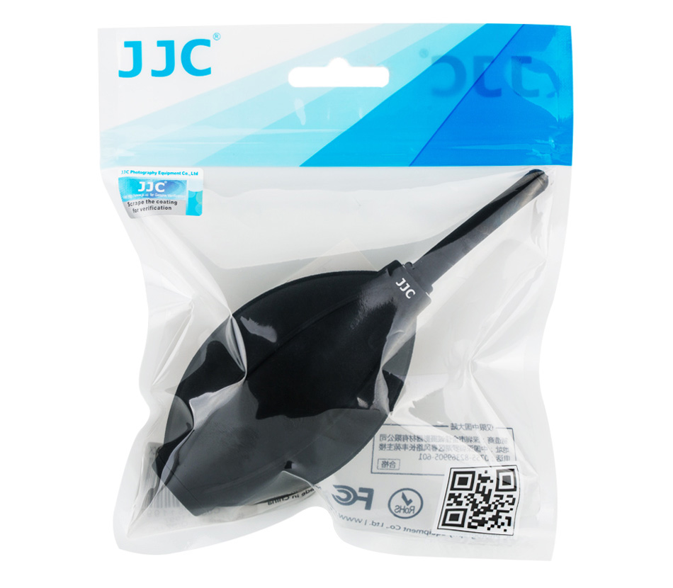Воздушная груша JJC CL-B12 Black с силиконовым наконечником, черная
