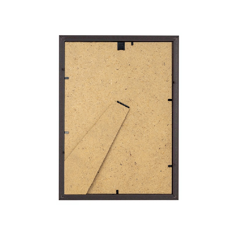 Фоторамка Мирам A4 21х29.7 см, коричневая с золотом (636456-A4)