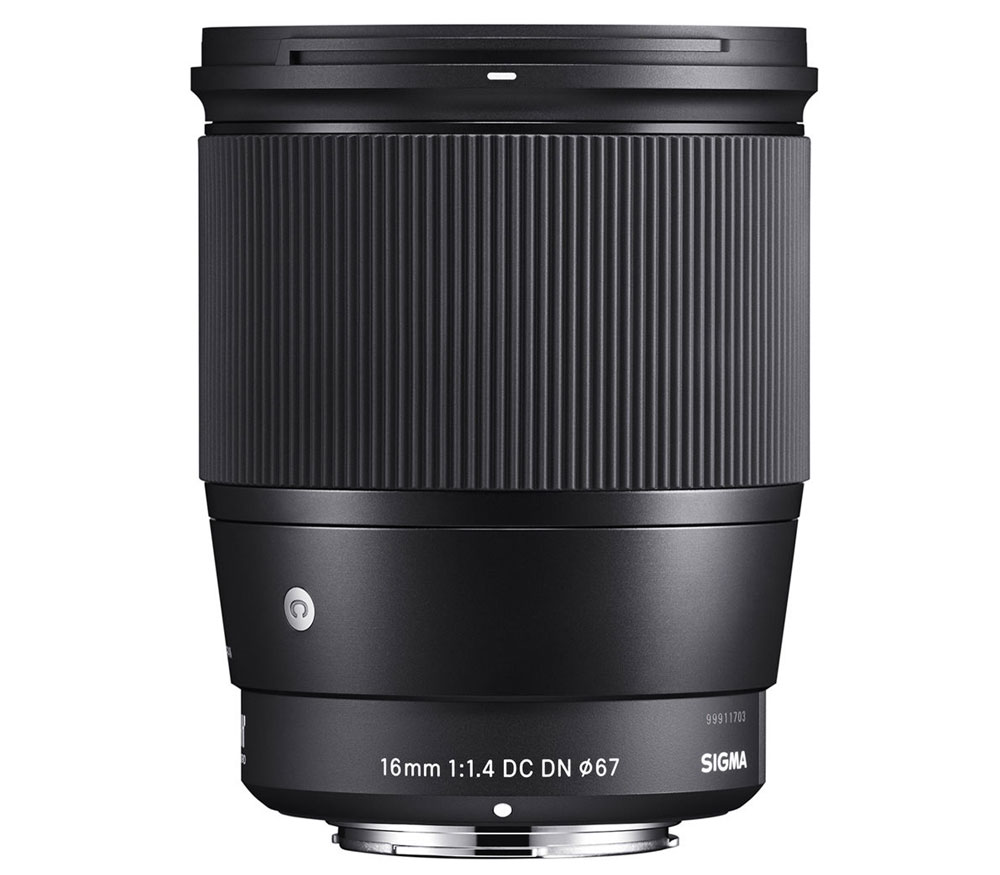 Объектив Sigma 16mm f/1.4 DC DN Contemporary Canon RF (APS-C)