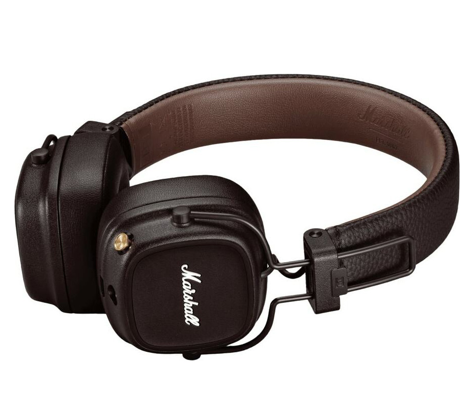 Беспроводные наушники Marshall Electronics Major IV, коричневые