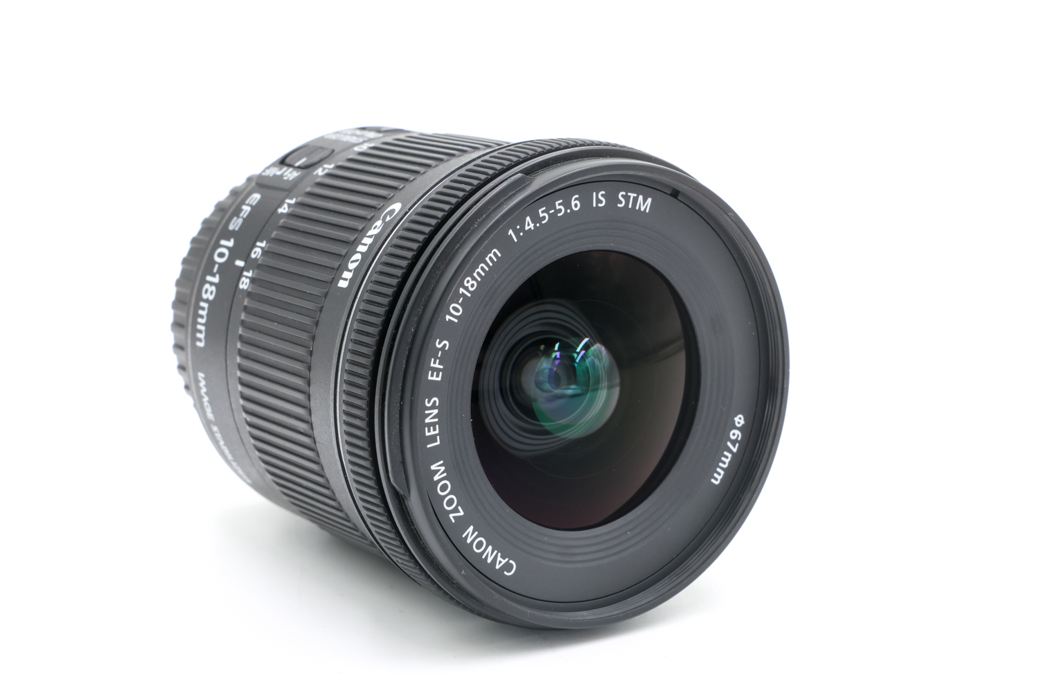 Объектив Canon EF-S 10-18mm f/4.5-5.6 IS STM (состояние 5) (б/у)