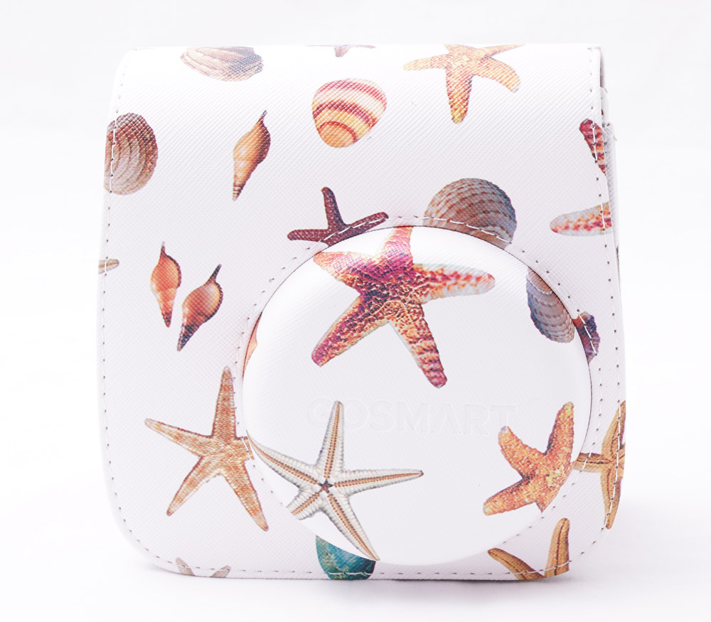 Чехол GOSMART для Instax Mini 8 / 9, морские ракушки