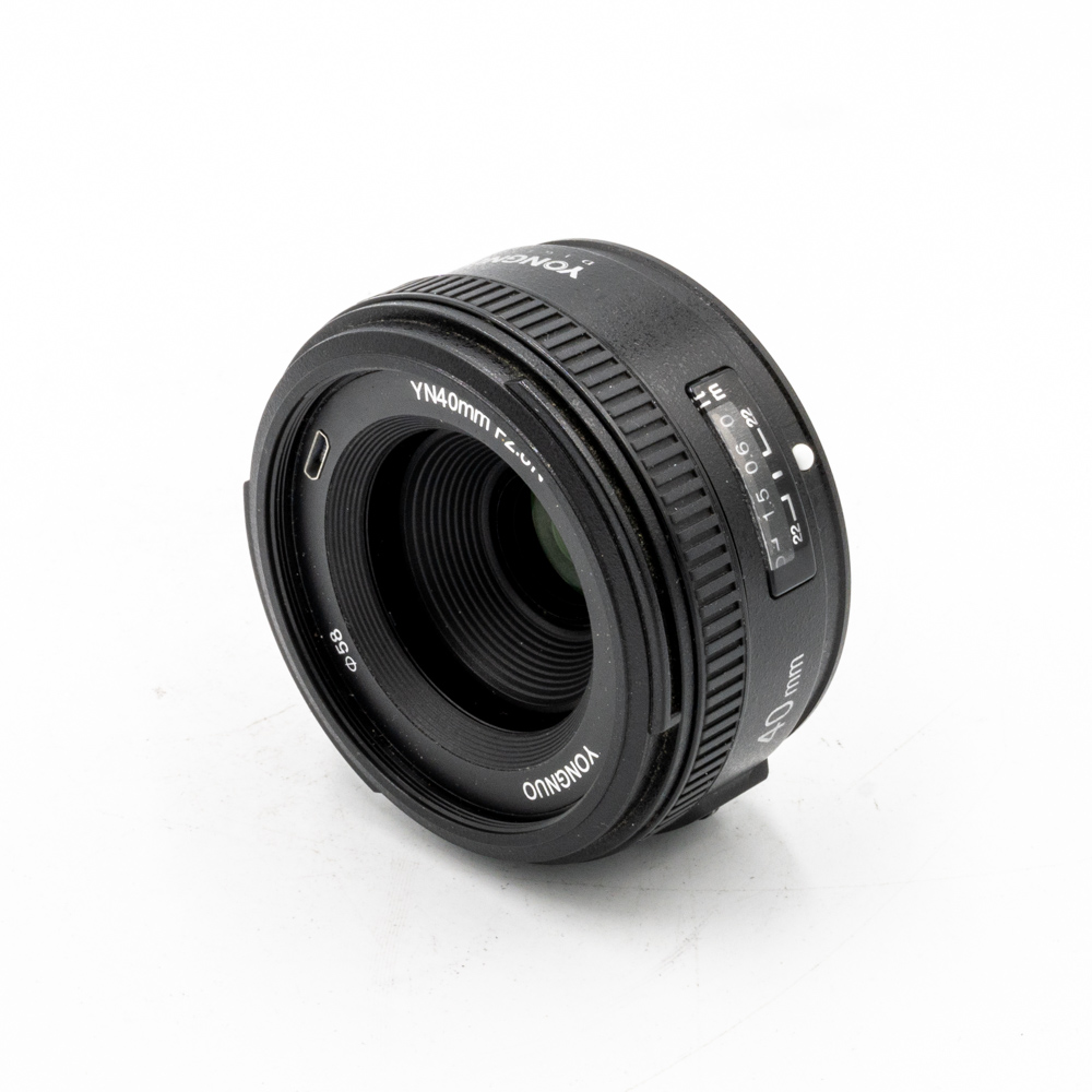Объектив Yongnuo AF 40mm f/2.8 Nikon F (состояние 5) (б/у)