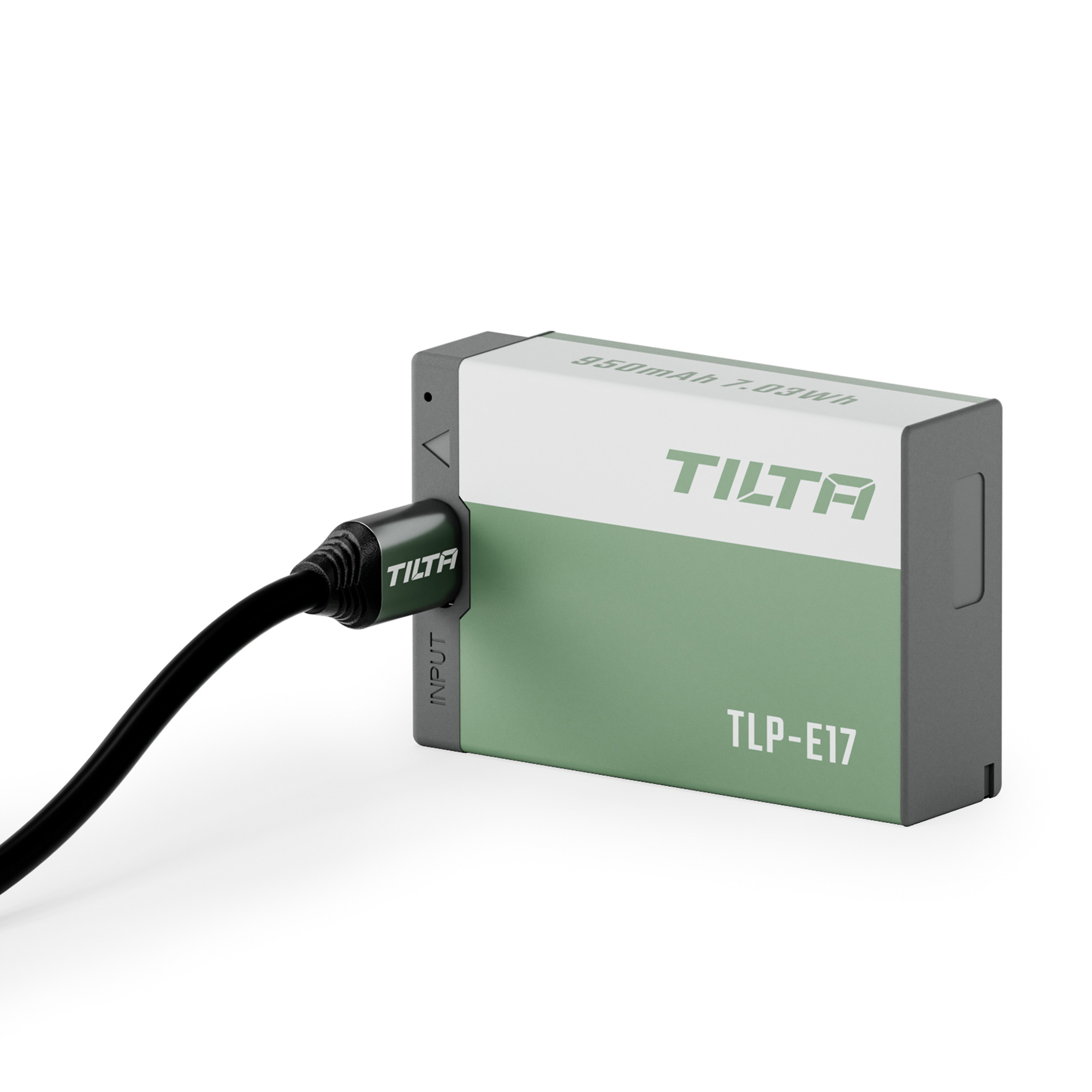 Аккумулятор Tilta LP-E17 Ash Green, 950 мАч, USB-C, декодированный чип