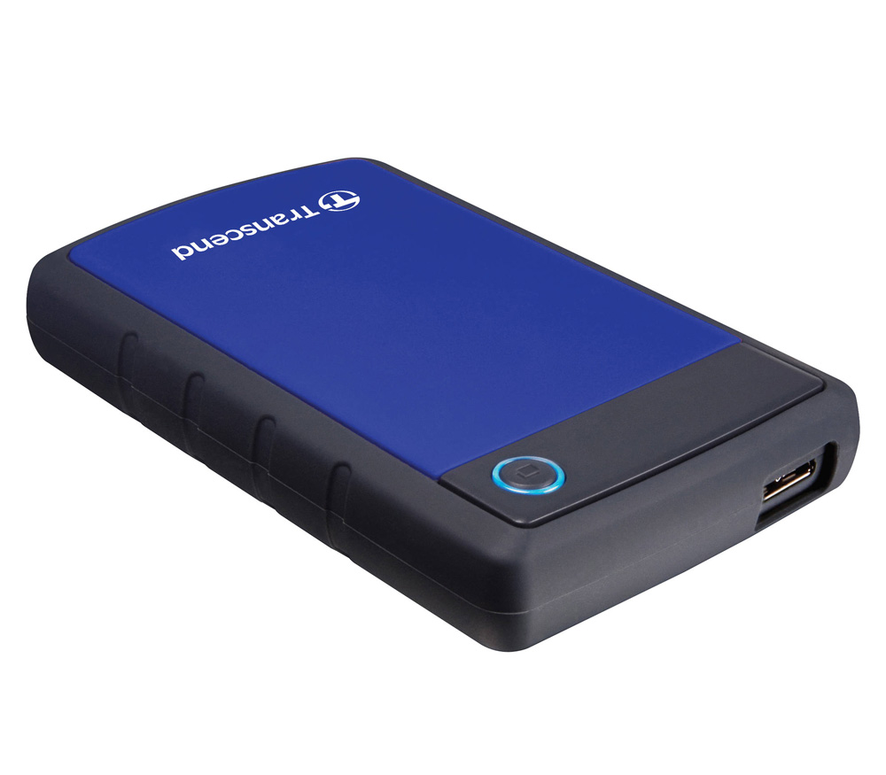 Внешний HDD диск Transcend StoreJet 25H3 4TB USB 3.1, синий