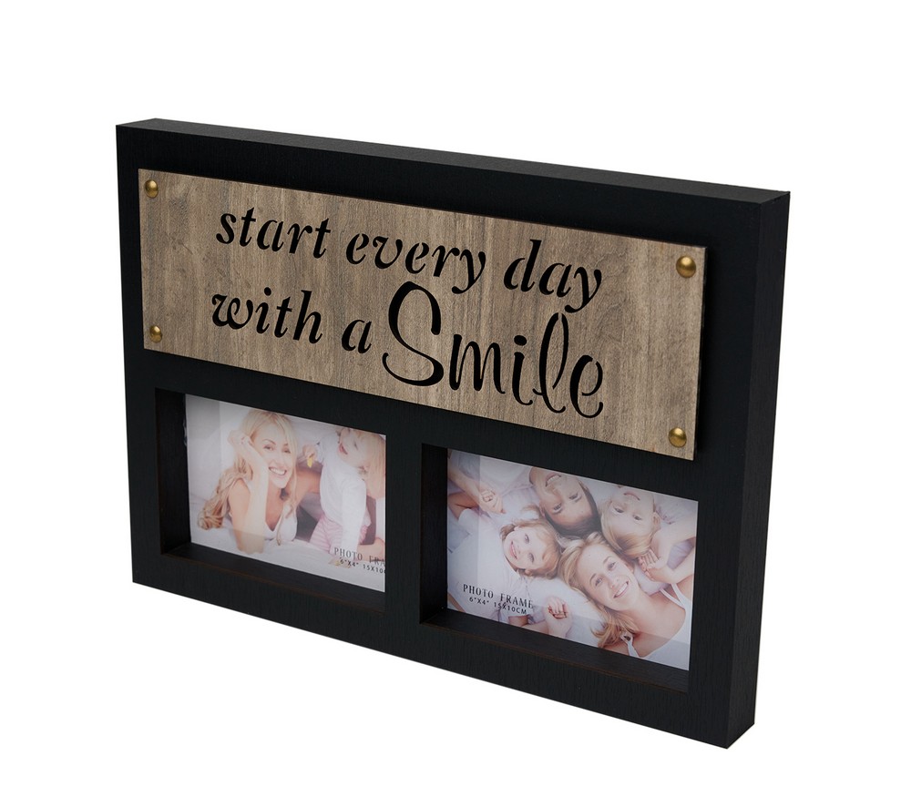 Фоторамка Fotografia на 2 фото 10x15 см "Smile" (FFL - 872)