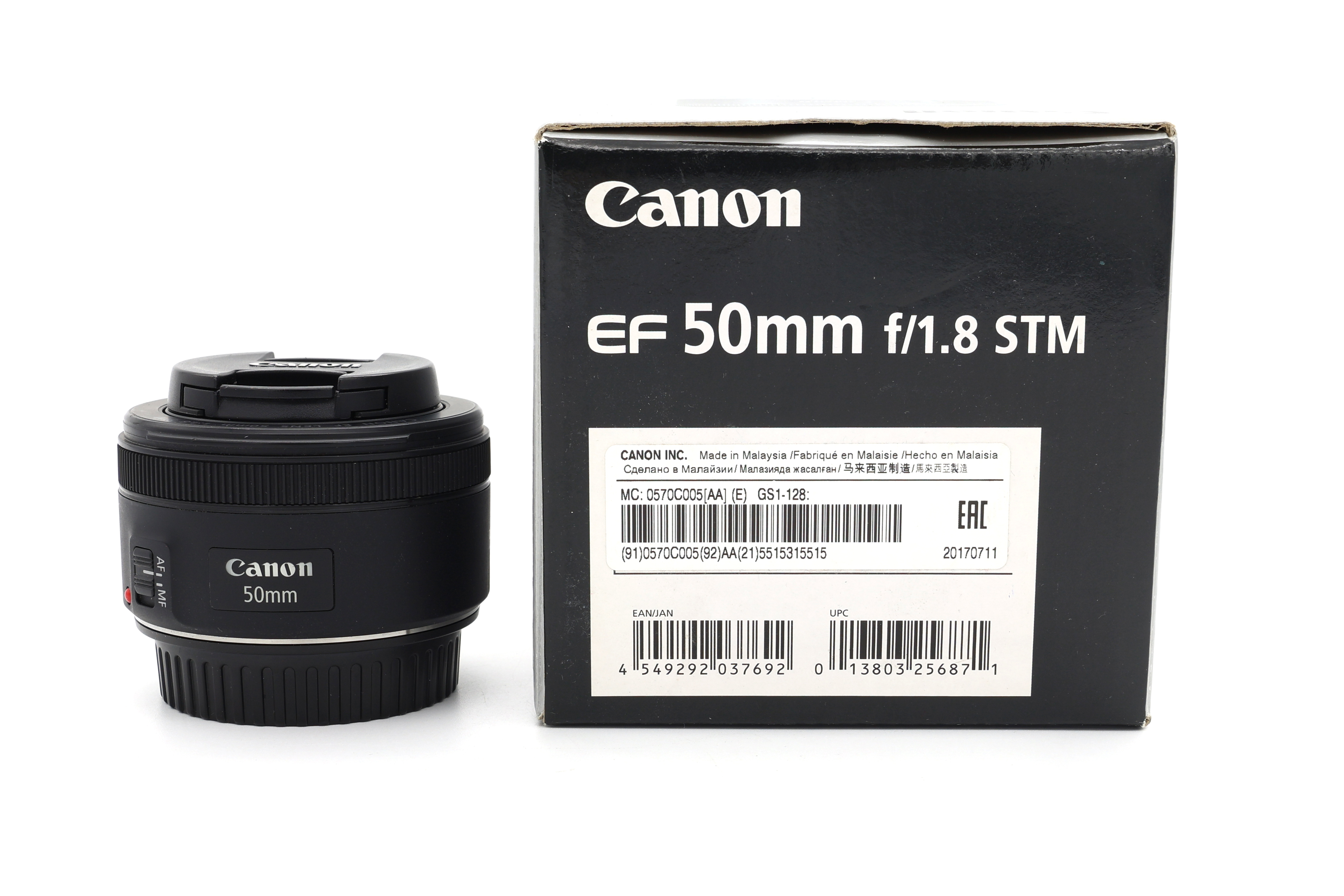 Объектив Canon EF 50mm f/1.8 STM (состояние 4) (б/у)