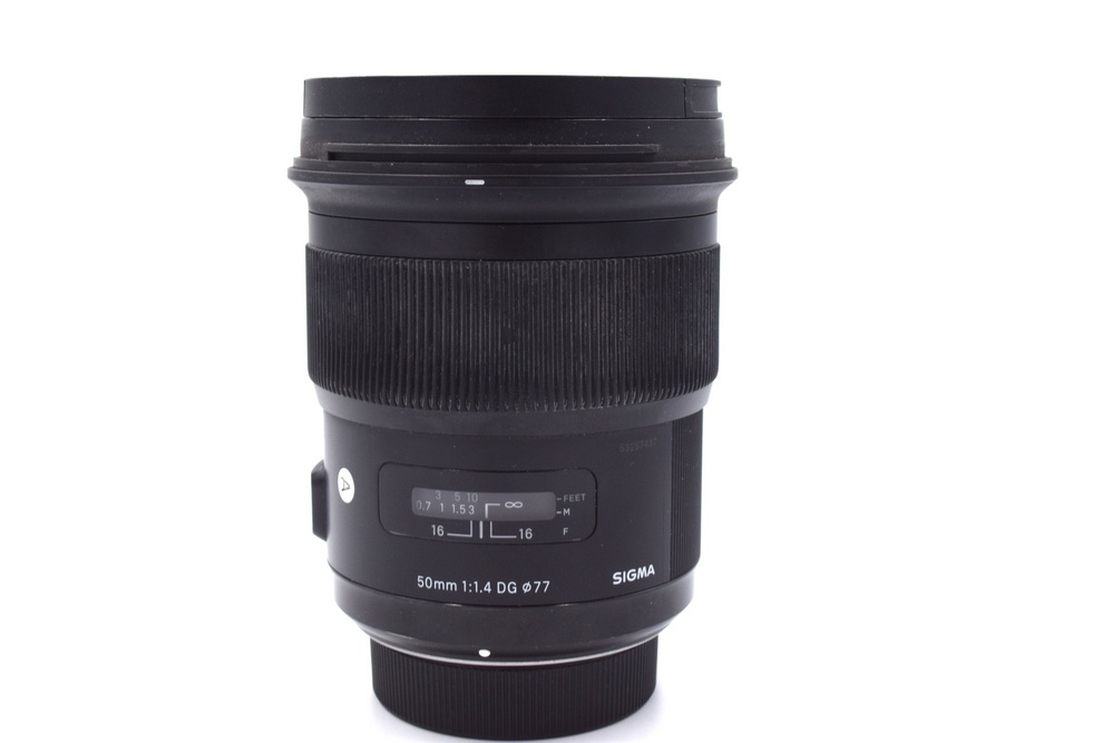 Объектив Sigma AF 50mm f/1.4 DG HSM Art Nikon F (состояние 4) (б/у)
