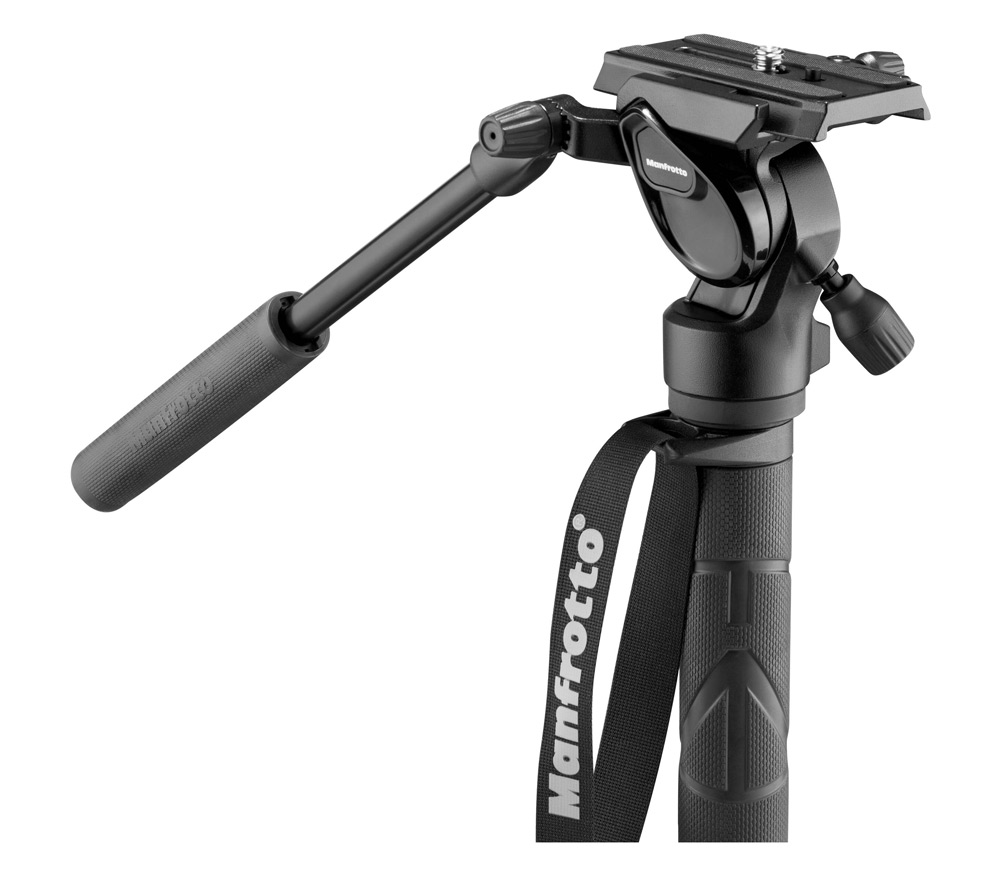Монопод Manfrotto Element MII Video Kit, алюминиевый, с головой