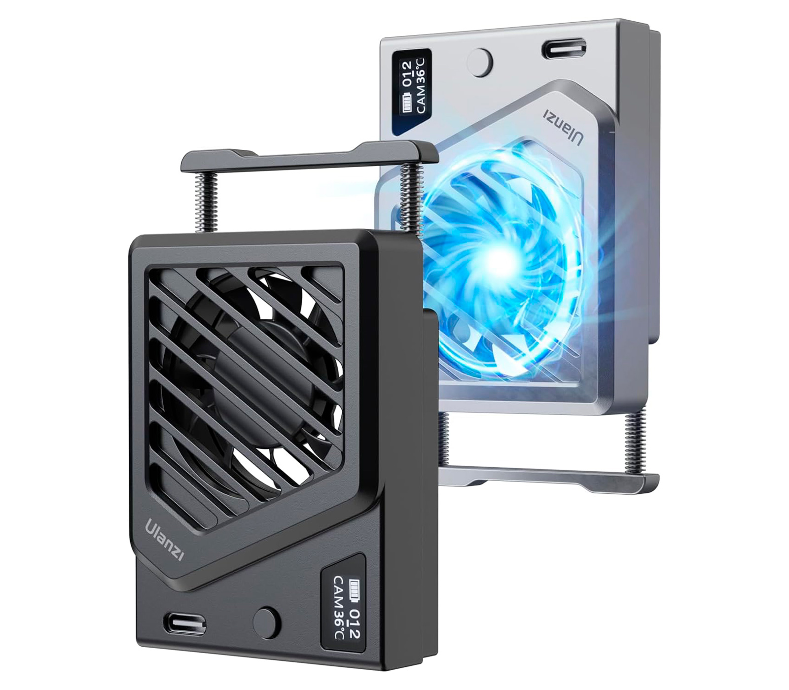 Вентилятор для камеры Ulanzi CA25-S Cooling Fan, для Sony / Canon / Fujifilm / Nikon, серебристый