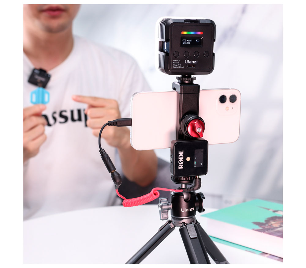 Держатель для телефона Ulanzi ST-27 IV Metal Phone Clip