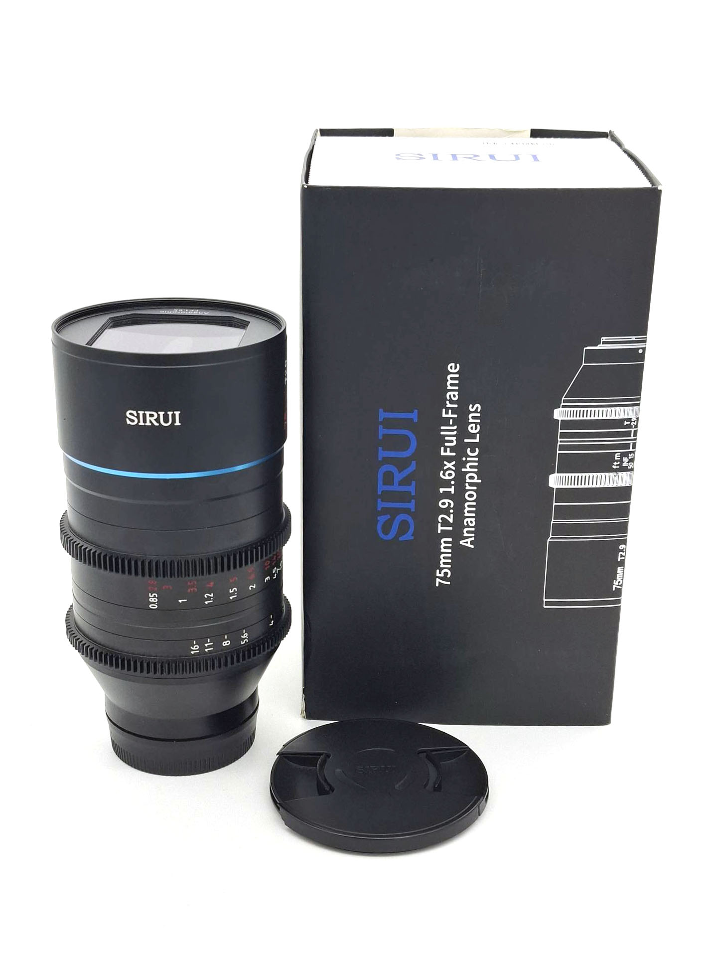 Объектив Sirui Venus 75mm T2.9 1.6X Full-Frame Anamorphic Sony FE (состояние 5-) (б/у)