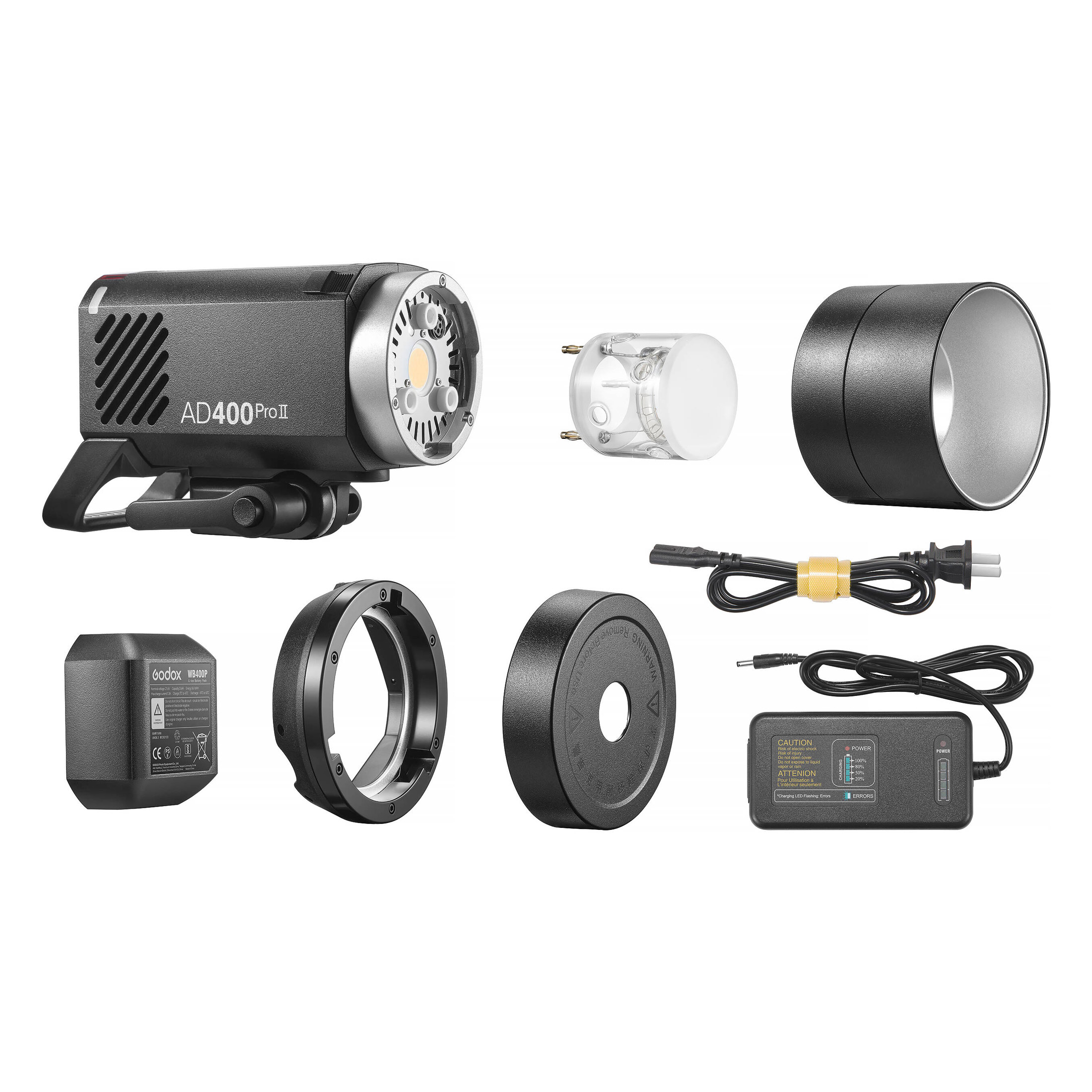 Моноблок Godox Witstro AD400ProII, 400 Дж, аккумулятор, TTL, HSS