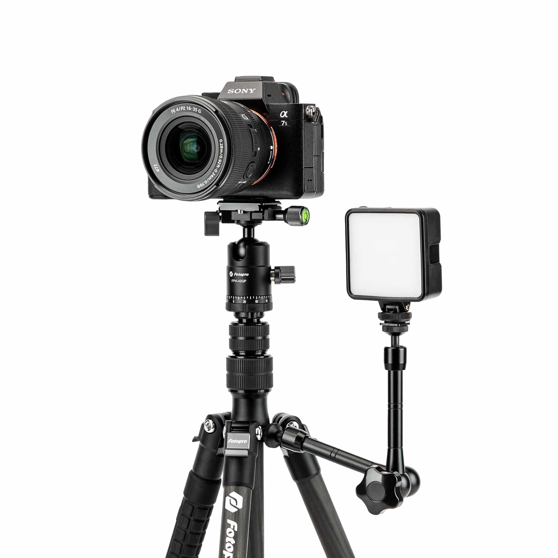Штатив Fotopro X-Go Carbon E 2, карбоновый, до 8 кг