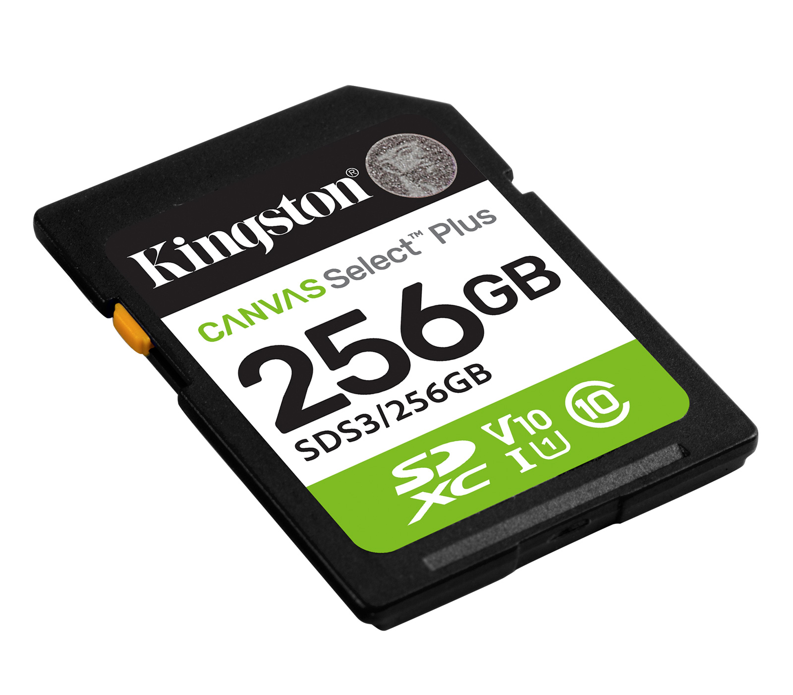 Карта памяти Kingston SDXC 256GB Kingston Select Plus Gen3 UHS-I, U1 / V10