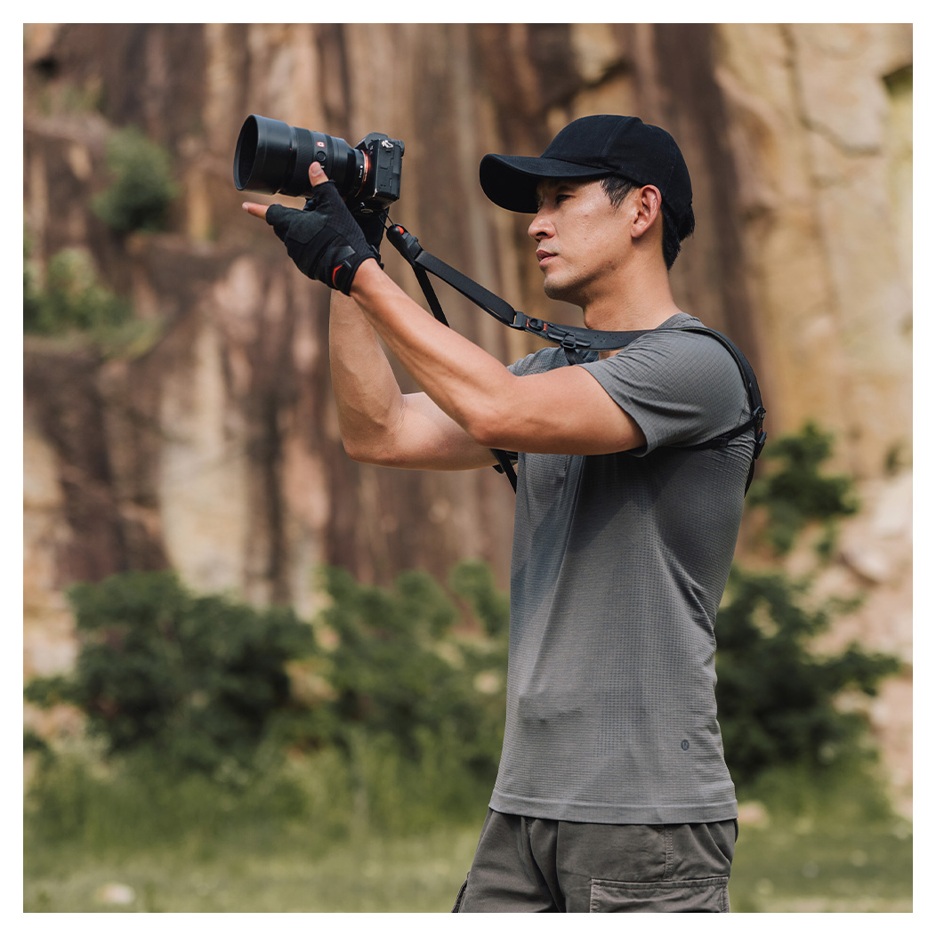 Ремень PGYTECH Camera Strap Pro, черный (Midnight Black)